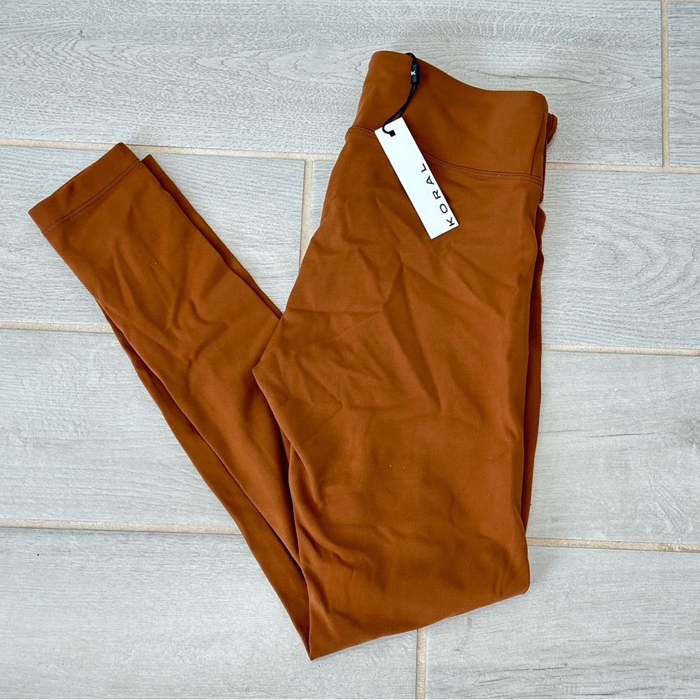 KORAL Drive High Rise Black out Leggings - Picture 2 of 6